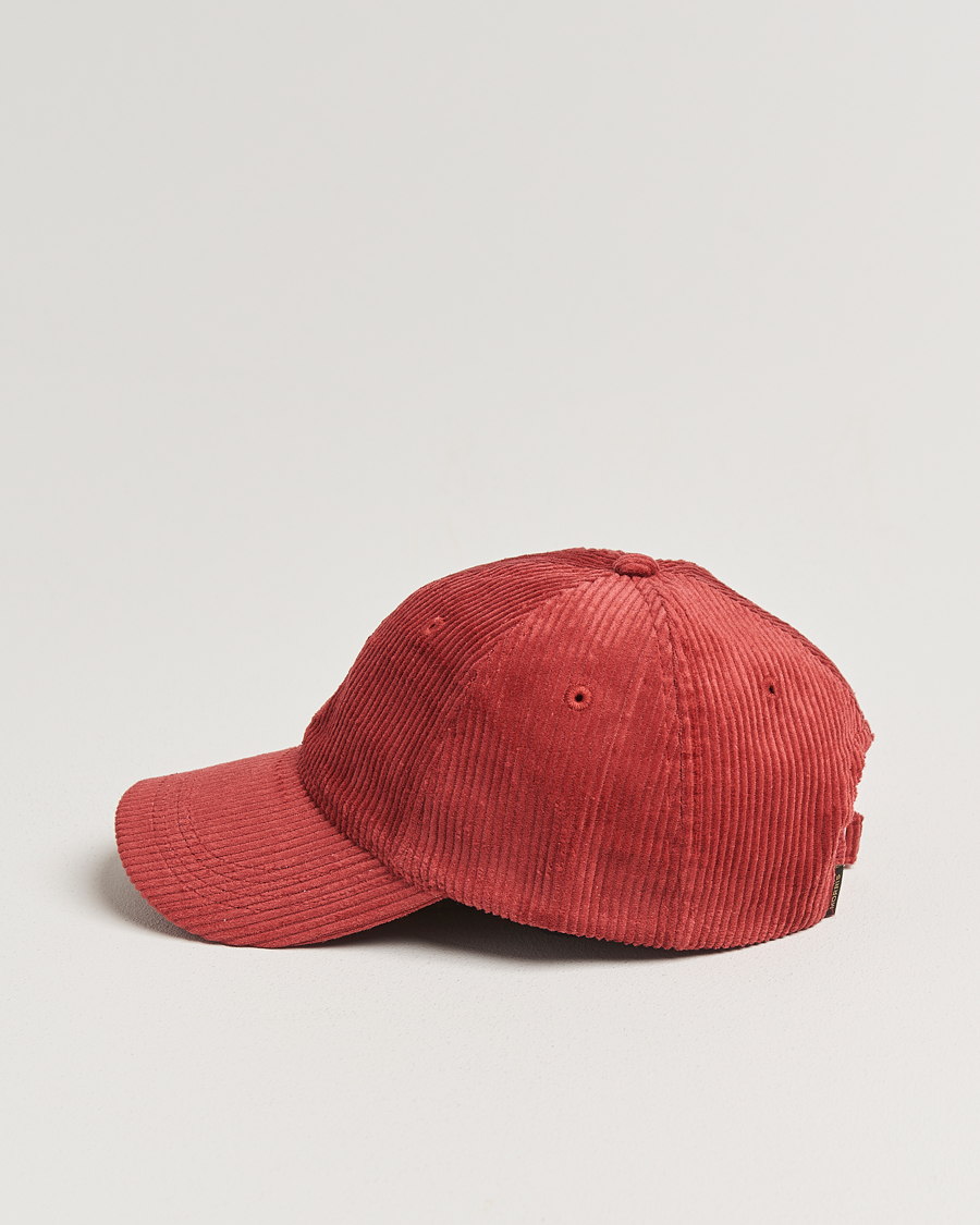 Uomini | Morris Lily Corduroy Cap Red | Morris | Lily Corduroy Cap Red