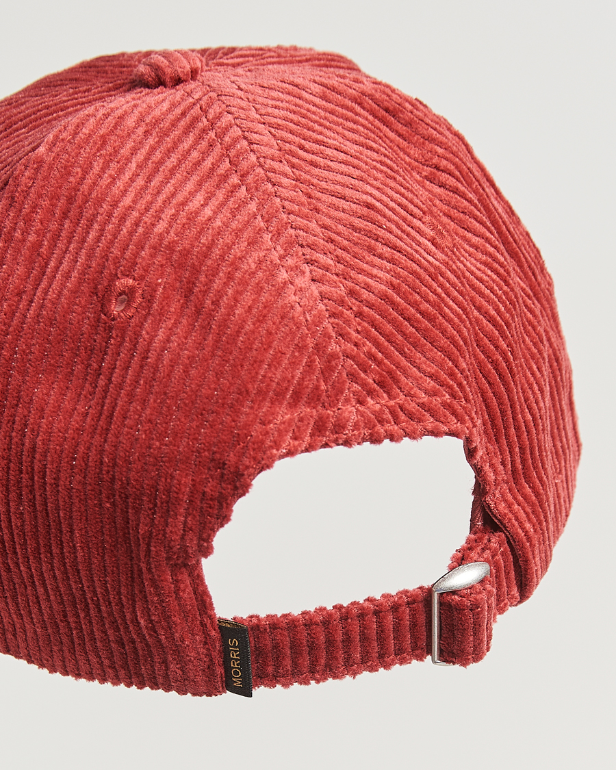 Uomini | Morris Lily Corduroy Cap Red | Morris | Lily Corduroy Cap Red