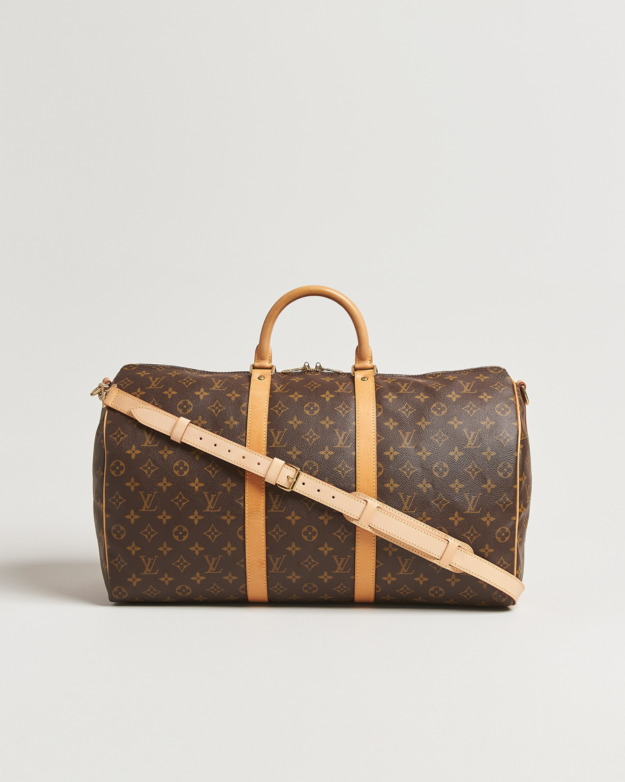 Uomini | Louis Vuitton Pre-Owned Keepall Bandoulière 50 Monogram | Louis Vuitton Pre-Owned | Keepall Bandoulière 50 Monogram