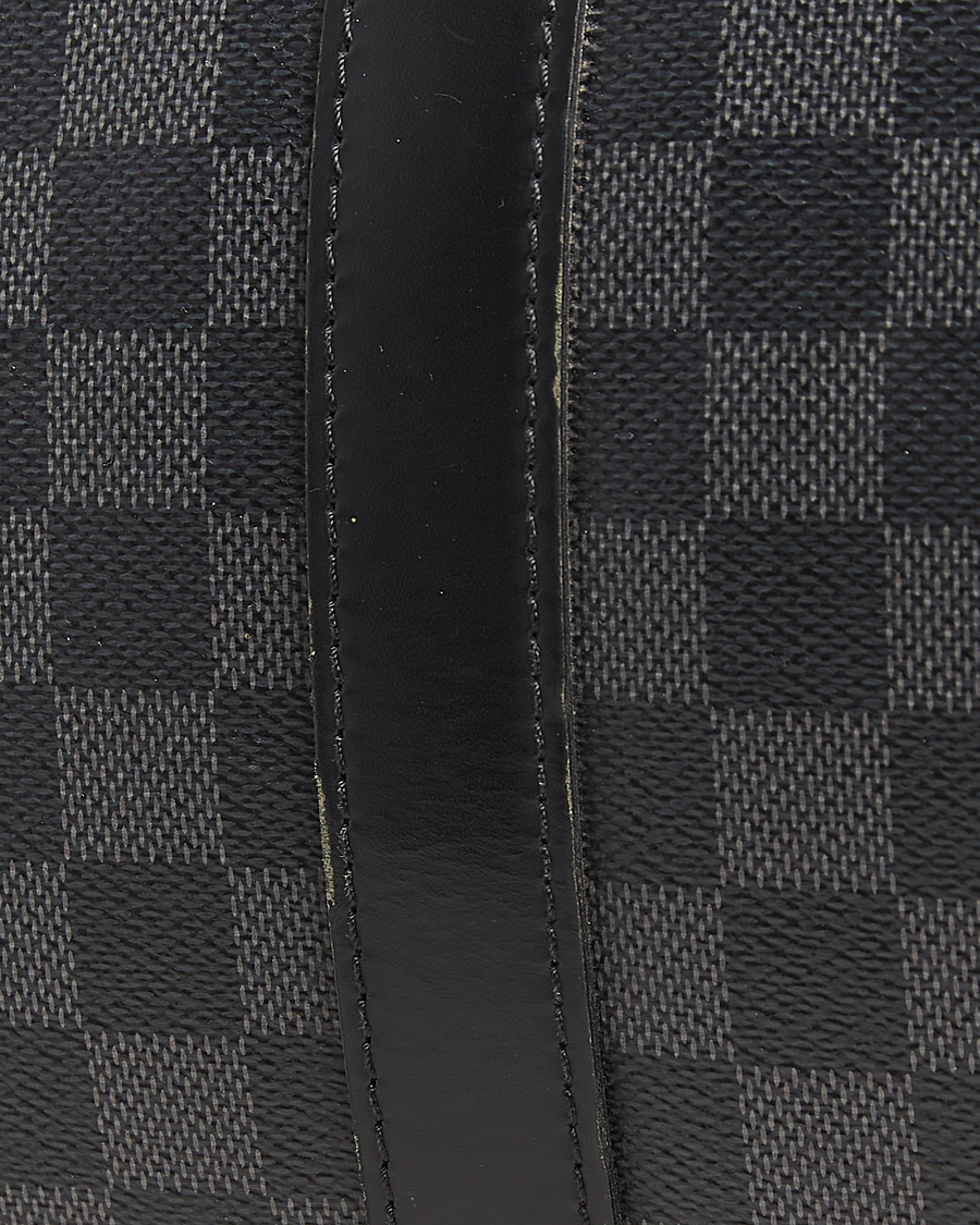 Uomini | Louis Vuitton Pre-Owned Keepall Bandoulière 55 Damier Graphite | Louis Vuitton Pre-Owned | Keepall Bandoulière 55 Damier Graphite