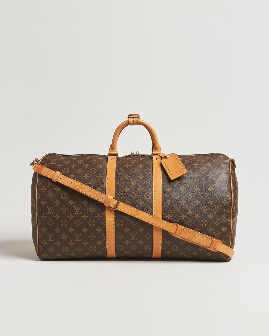 Uomini | Louis Vuitton Pre-Owned Keepall Bandoulière 55 Monogram | Louis Vuitton Pre-Owned | Keepall Bandoulière 55 Monogram