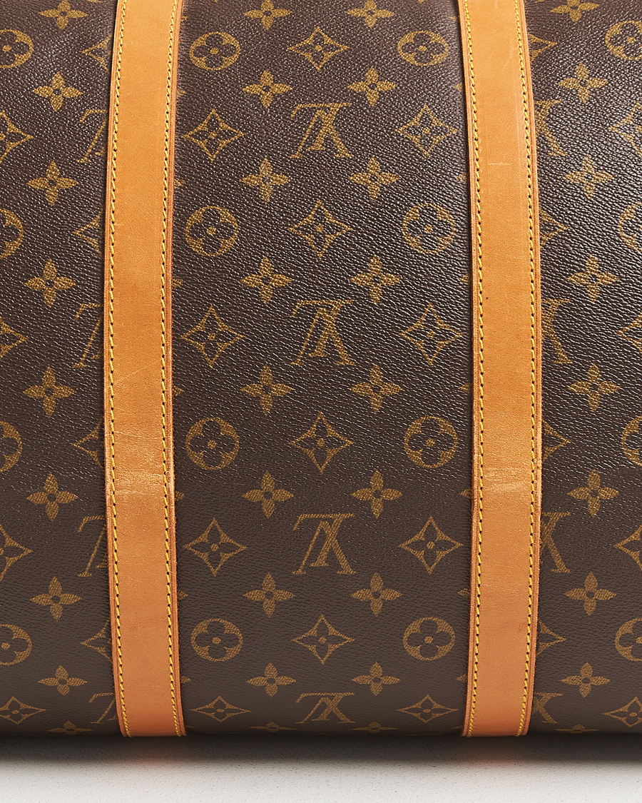 Uomini | Louis Vuitton Pre-Owned Keepall Bandoulière 55 Monogram | Louis Vuitton Pre-Owned | Keepall Bandoulière 55 Monogram