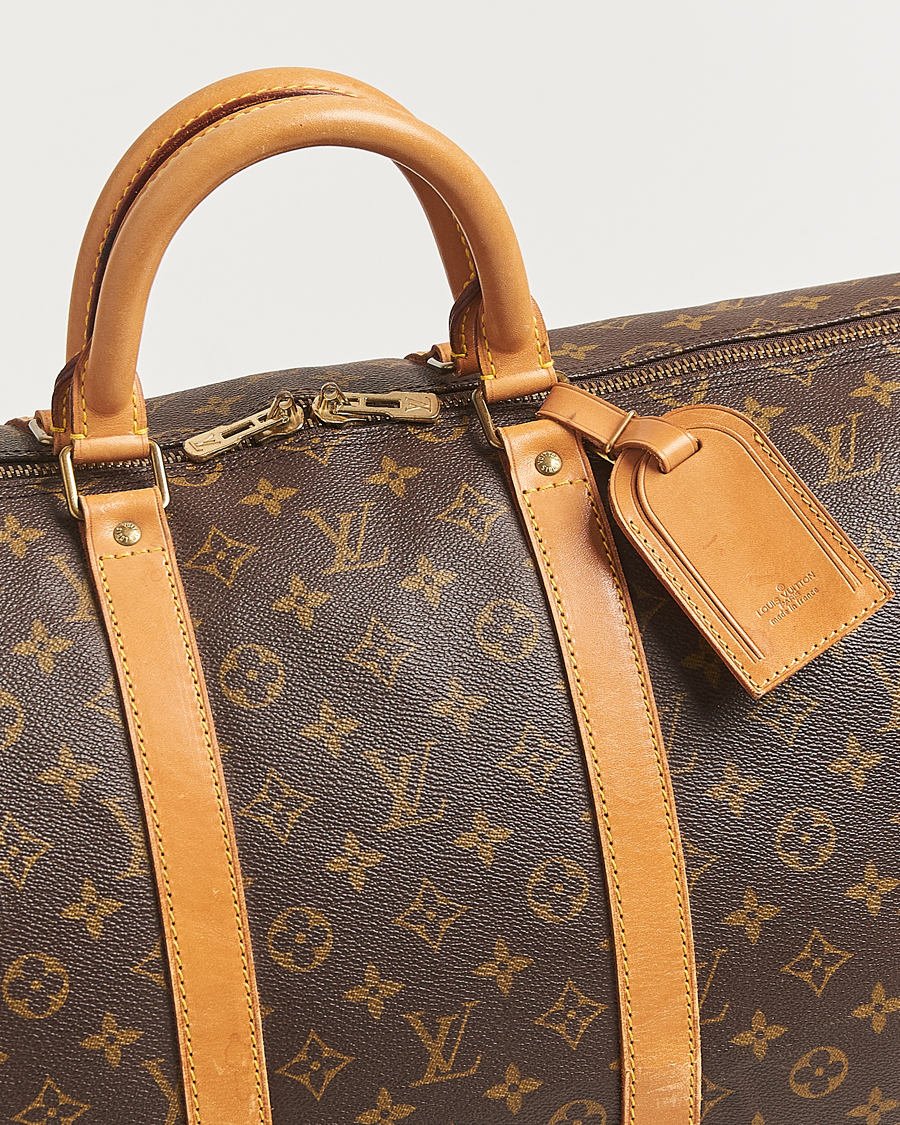 Uomini | Louis Vuitton Pre-Owned Keepall Bandoulière 55 Monogram | Louis Vuitton Pre-Owned | Keepall Bandoulière 55 Monogram