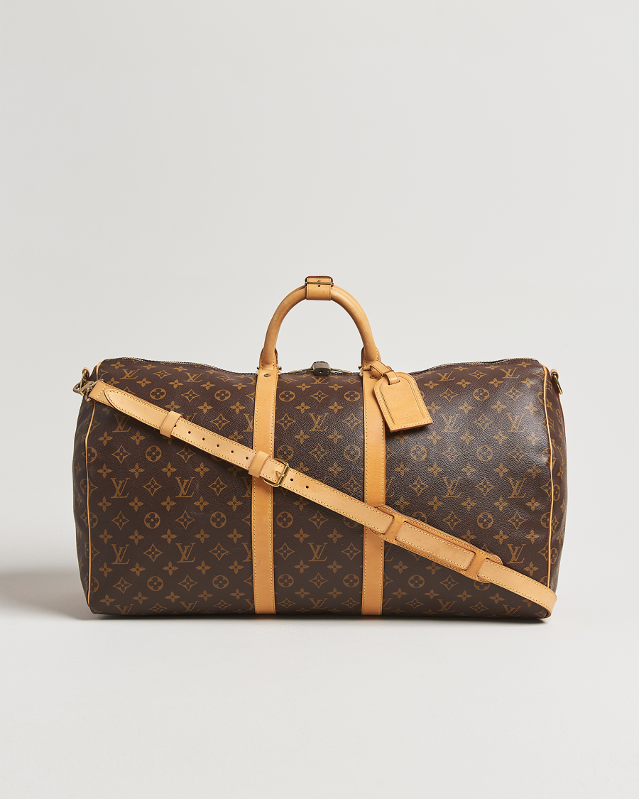 Uomini | Louis Vuitton Pre-Owned Keepall Bandoulière 55 Monogram | Louis Vuitton Pre-Owned | Keepall Bandoulière 55 Monogram