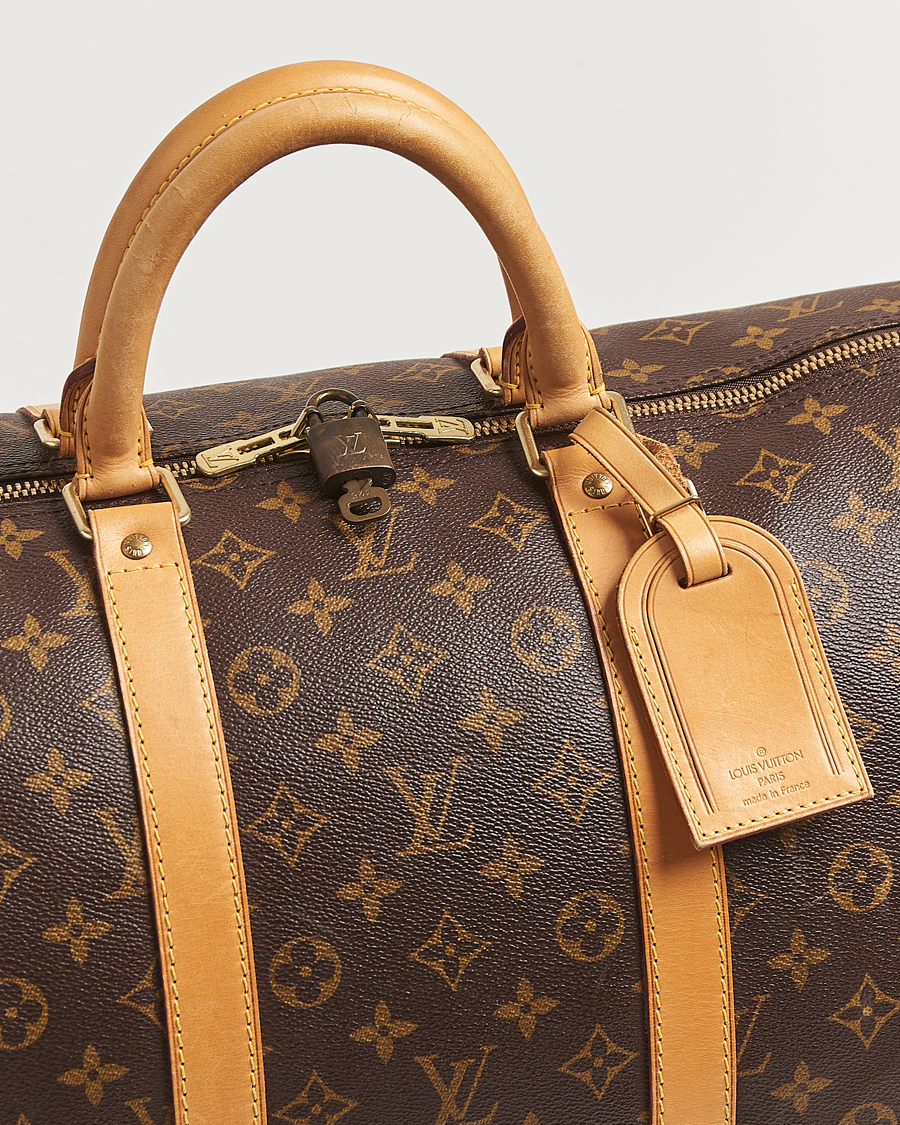 Uomini | Louis Vuitton Pre-Owned Keepall Bandoulière 55 Monogram | Louis Vuitton Pre-Owned | Keepall Bandoulière 55 Monogram