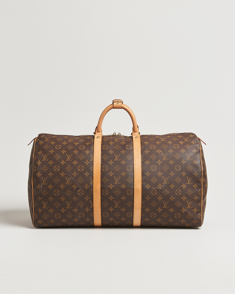 Uomini | Pre-Owned & Vintage Bags | Louis Vuitton Pre-Owned | Keepall 55 Monogram