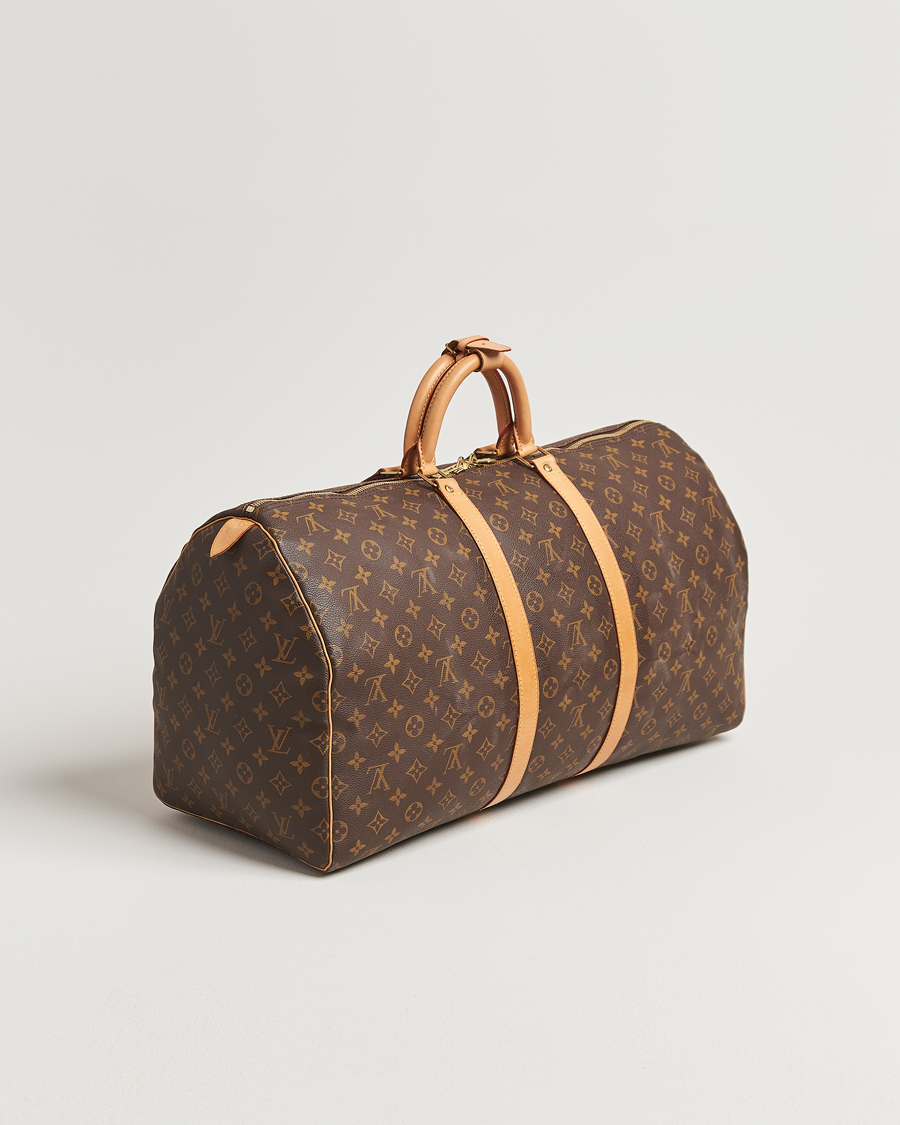 Uomini | Pre-Owned & Vintage Bags | Louis Vuitton Pre-Owned | Keepall 55 Monogram