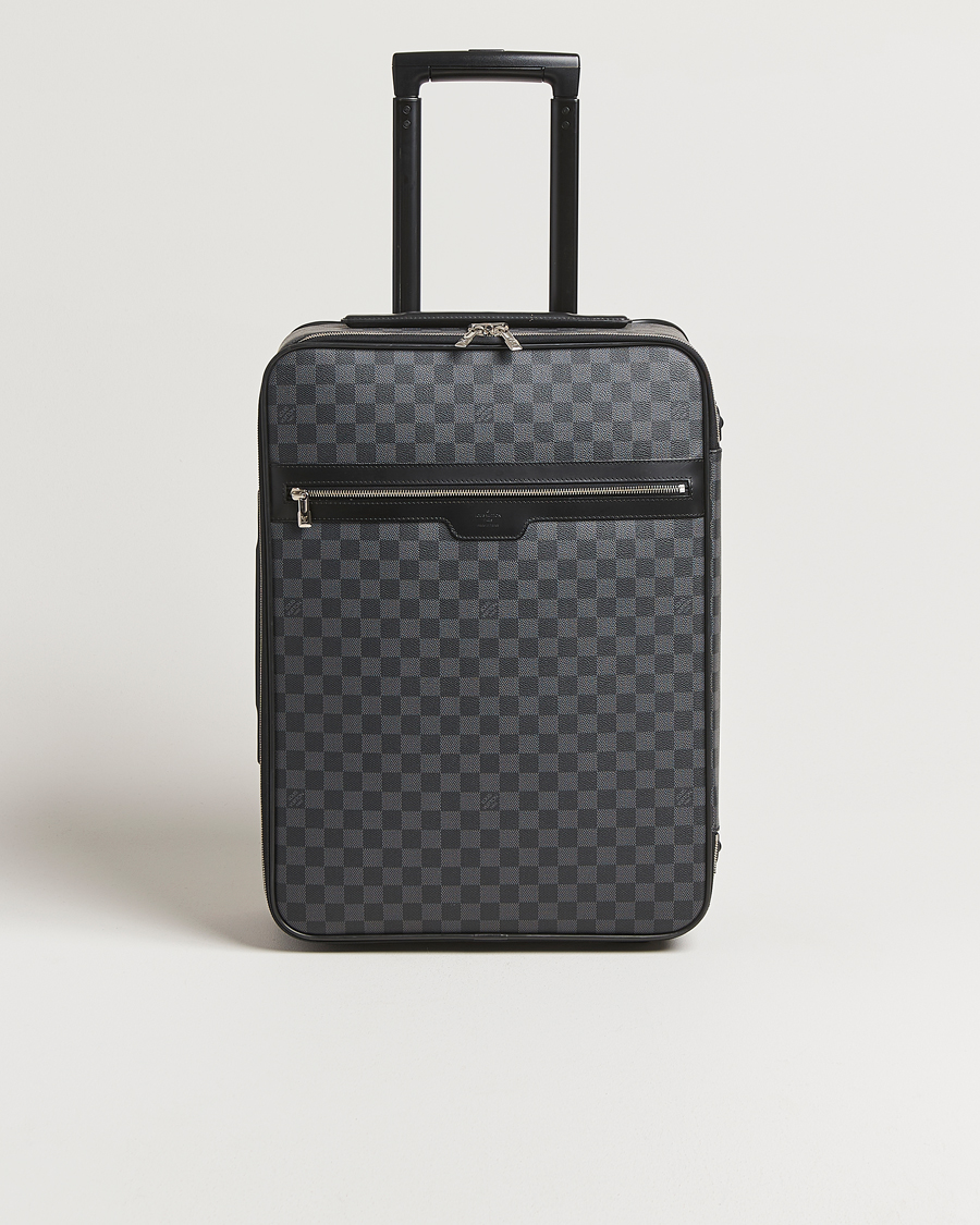 Uomini | Louis Vuitton Pre-Owned Pegase Trolley Case Damier Graphite | Louis Vuitton Pre-Owned | Pegase Trolley Case Damier Graphite
