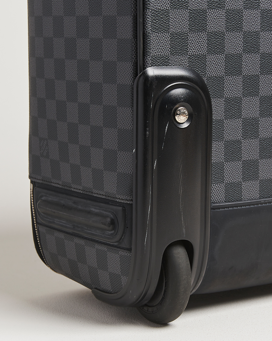 Uomini | Louis Vuitton Pre-Owned Pegase Trolley Case Damier Graphite | Louis Vuitton Pre-Owned | Pegase Trolley Case Damier Graphite