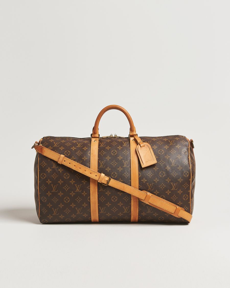 Uomini | Louis Vuitton Pre-Owned Keepall Bandoulière 50 Monogram | Louis Vuitton Pre-Owned | Keepall Bandoulière 50 Monogram
