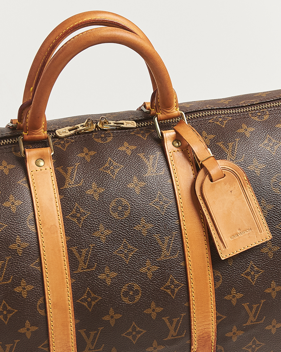 Uomini | Louis Vuitton Pre-Owned Keepall Bandoulière 50 Monogram | Louis Vuitton Pre-Owned | Keepall Bandoulière 50 Monogram