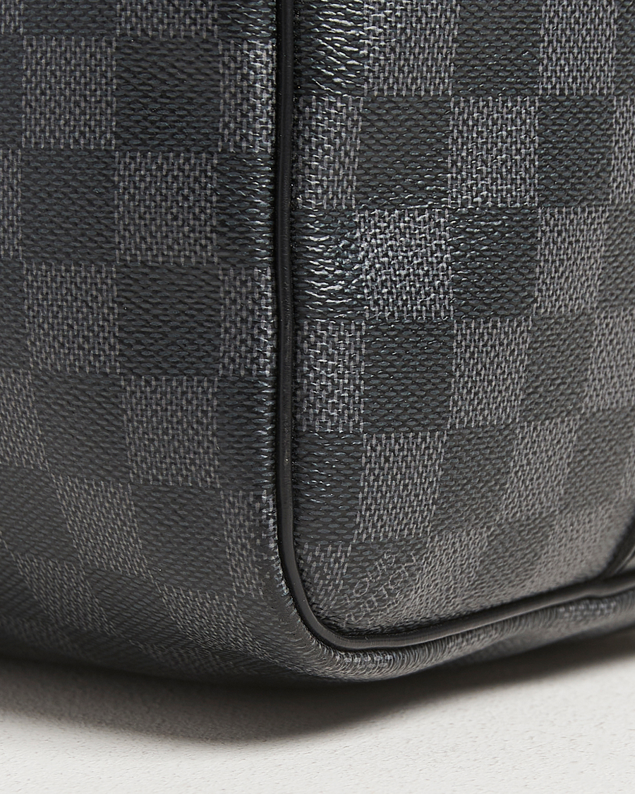 Uomini | Louis Vuitton Pre-Owned Keepall Bandoulière 45 Damier Graphite | Louis Vuitton Pre-Owned | Keepall Bandoulière 45 Damier Graphite