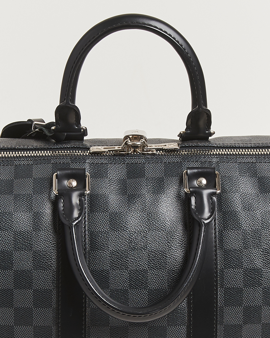 Uomini | Louis Vuitton Pre-Owned Keepall Bandoulière 45 Damier Graphite | Louis Vuitton Pre-Owned | Keepall Bandoulière 45 Damier Graphite