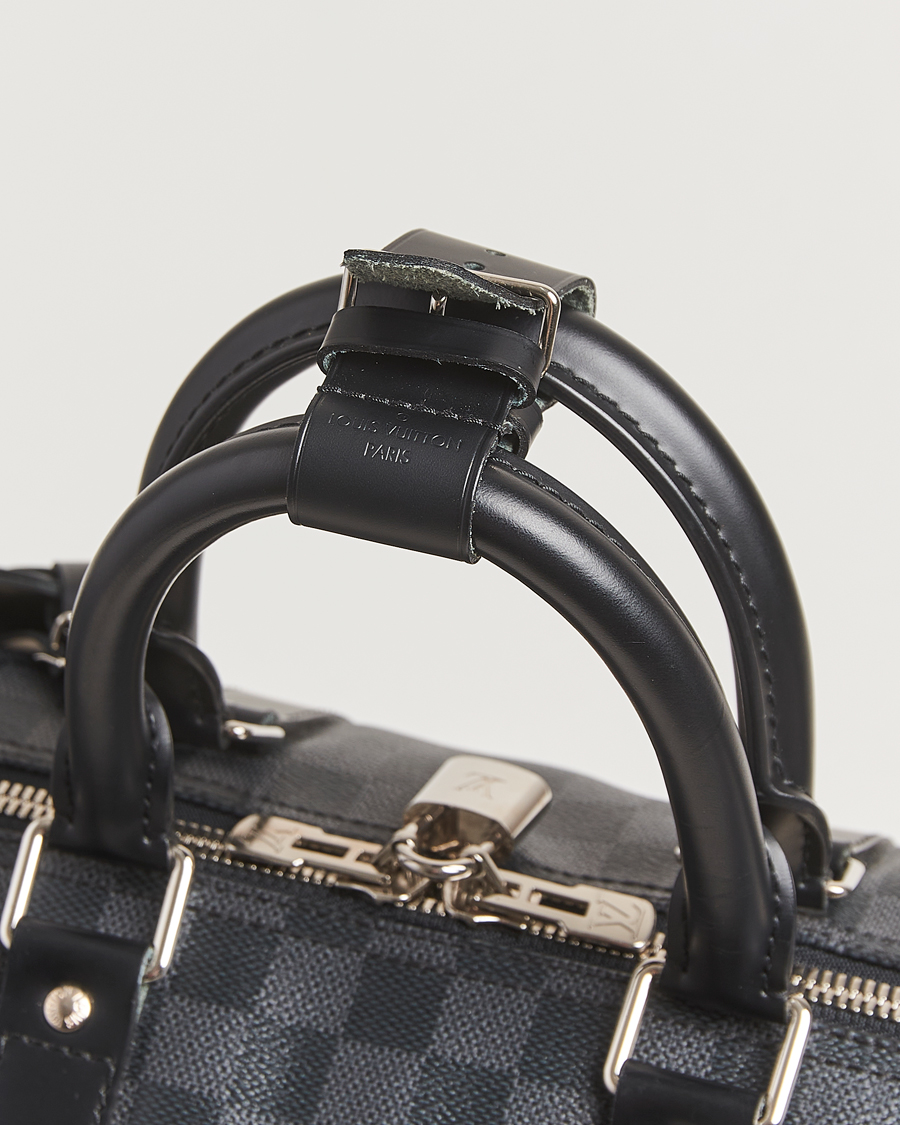 Uomini | Louis Vuitton Pre-Owned Keepall Bandoulière 45 Damier Graphite | Louis Vuitton Pre-Owned | Keepall Bandoulière 45 Damier Graphite