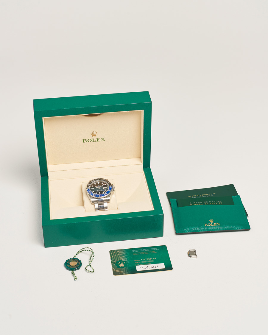 Uomini | Rolex Pre-Owned GMT-MASTER II Batman | Rolex Pre-Owned | GMT-MASTER II Batman