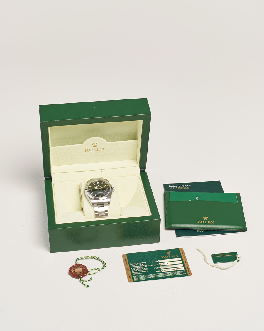 Uomini | Rolex Pre-Owned Explorer 39 | Rolex Pre-Owned | Explorer 39