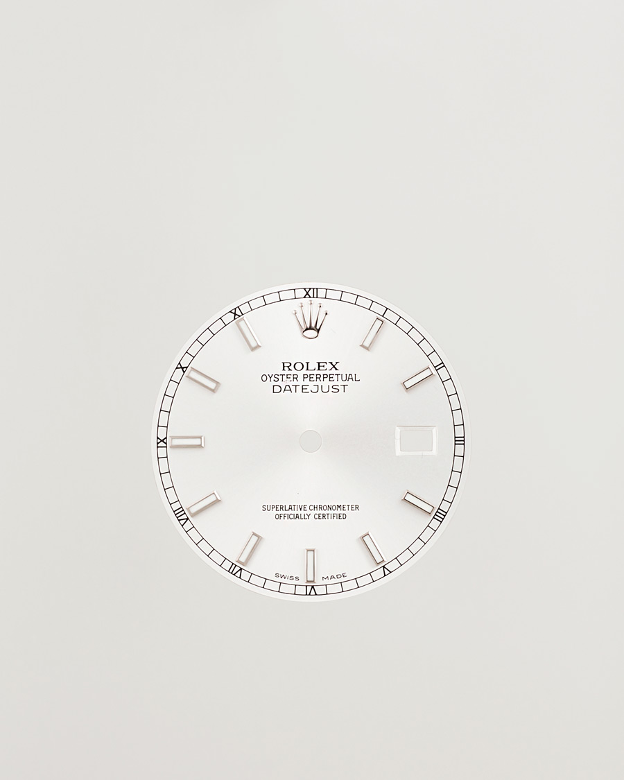 Uomini | Pre-owned Accessori | Rolex Pre-Owned | Datejust dial, date wheel, hands, 6 ref 36mm