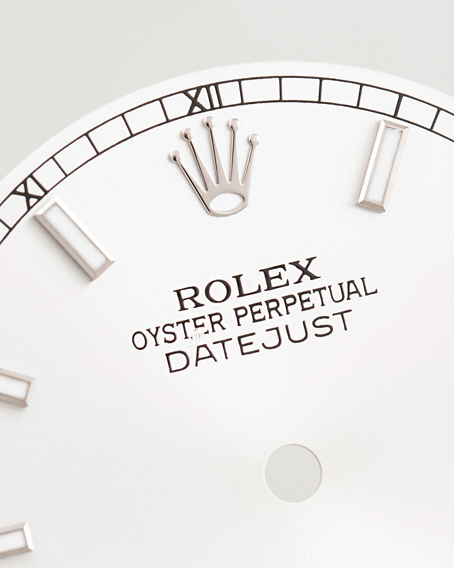 Uomini | Pre-owned Accessori | Rolex Pre-Owned | Datejust dial, date wheel, hands, 6 ref 36mm