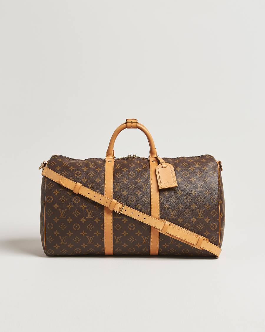 Uomini | Louis Vuitton Pre-Owned Keepall Bandoulière 50 Monogram | Louis Vuitton Pre-Owned | Keepall Bandoulière 50 Monogram
