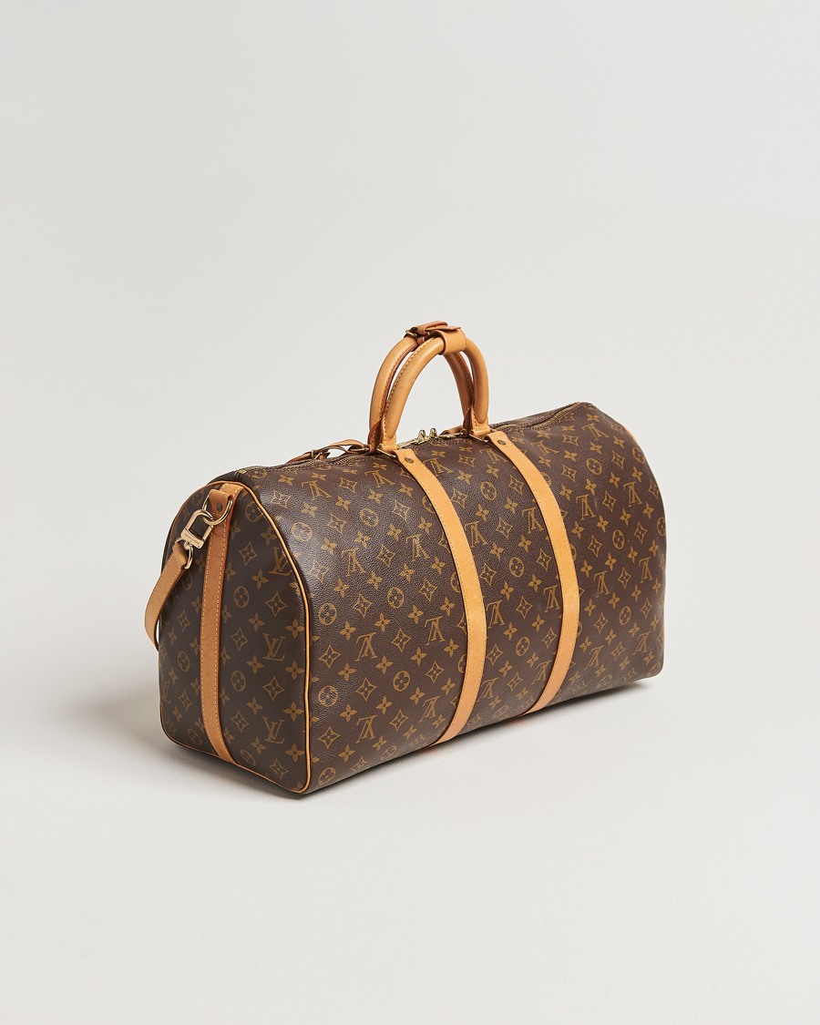 Uomini | Louis Vuitton Pre-Owned Keepall Bandoulière 50 Monogram | Louis Vuitton Pre-Owned | Keepall Bandoulière 50 Monogram