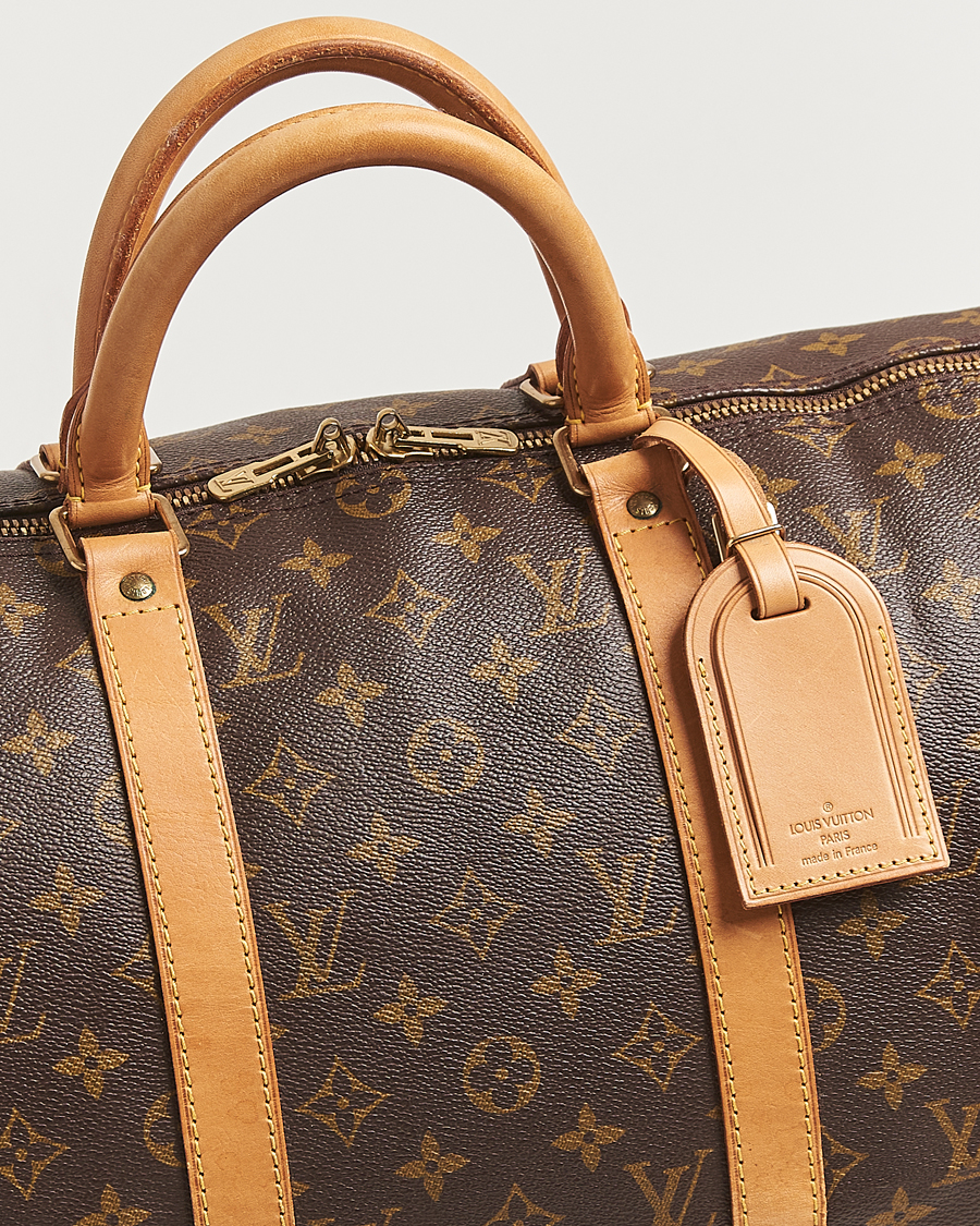 Uomini | Louis Vuitton Pre-Owned Keepall Bandoulière 50 Monogram | Louis Vuitton Pre-Owned | Keepall Bandoulière 50 Monogram