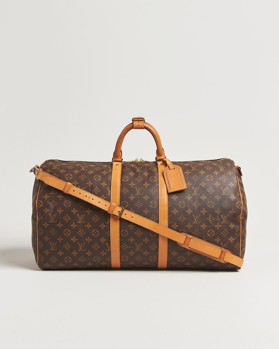 Uomini | Louis Vuitton Pre-Owned Keepall Bandoulière 55 Monogram | Louis Vuitton Pre-Owned | Keepall Bandoulière 55 Monogram