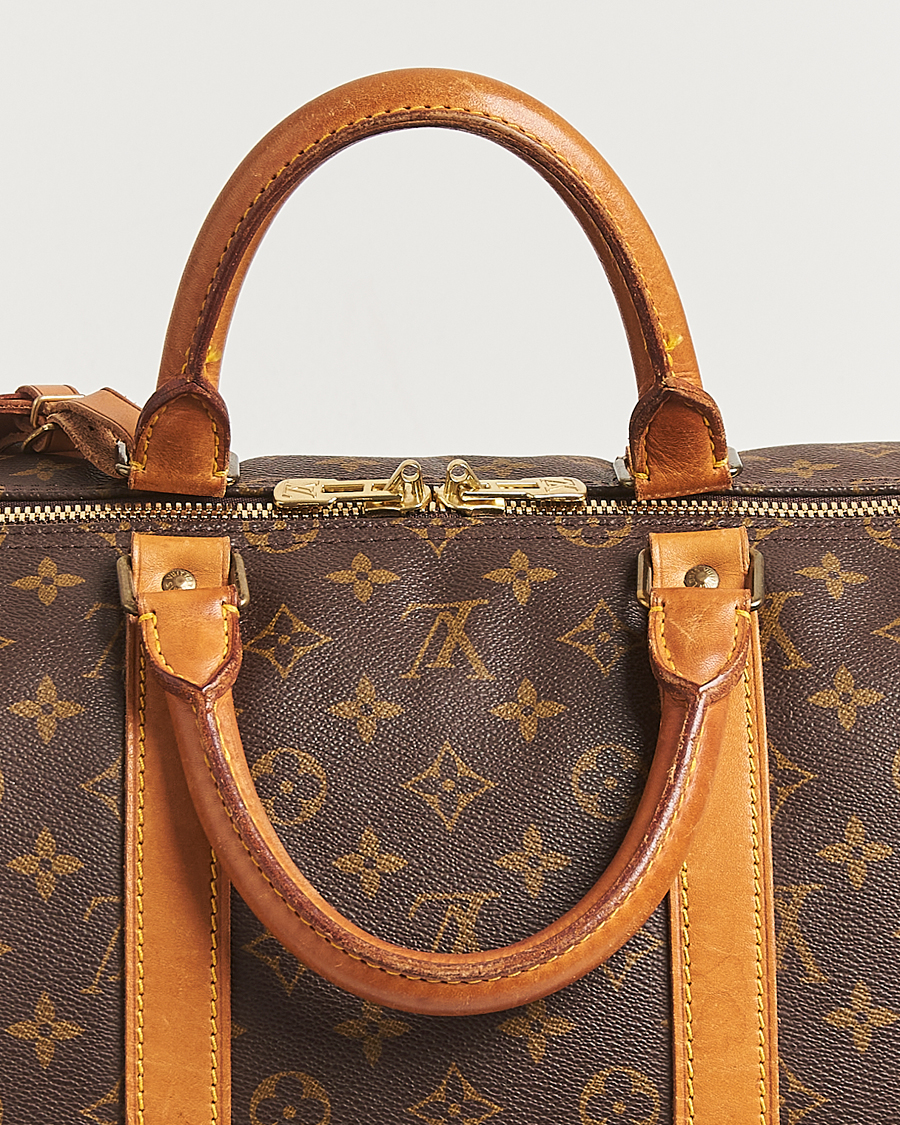 Uomini | Louis Vuitton Pre-Owned Keepall Bandoulière 55 Monogram | Louis Vuitton Pre-Owned | Keepall Bandoulière 55 Monogram