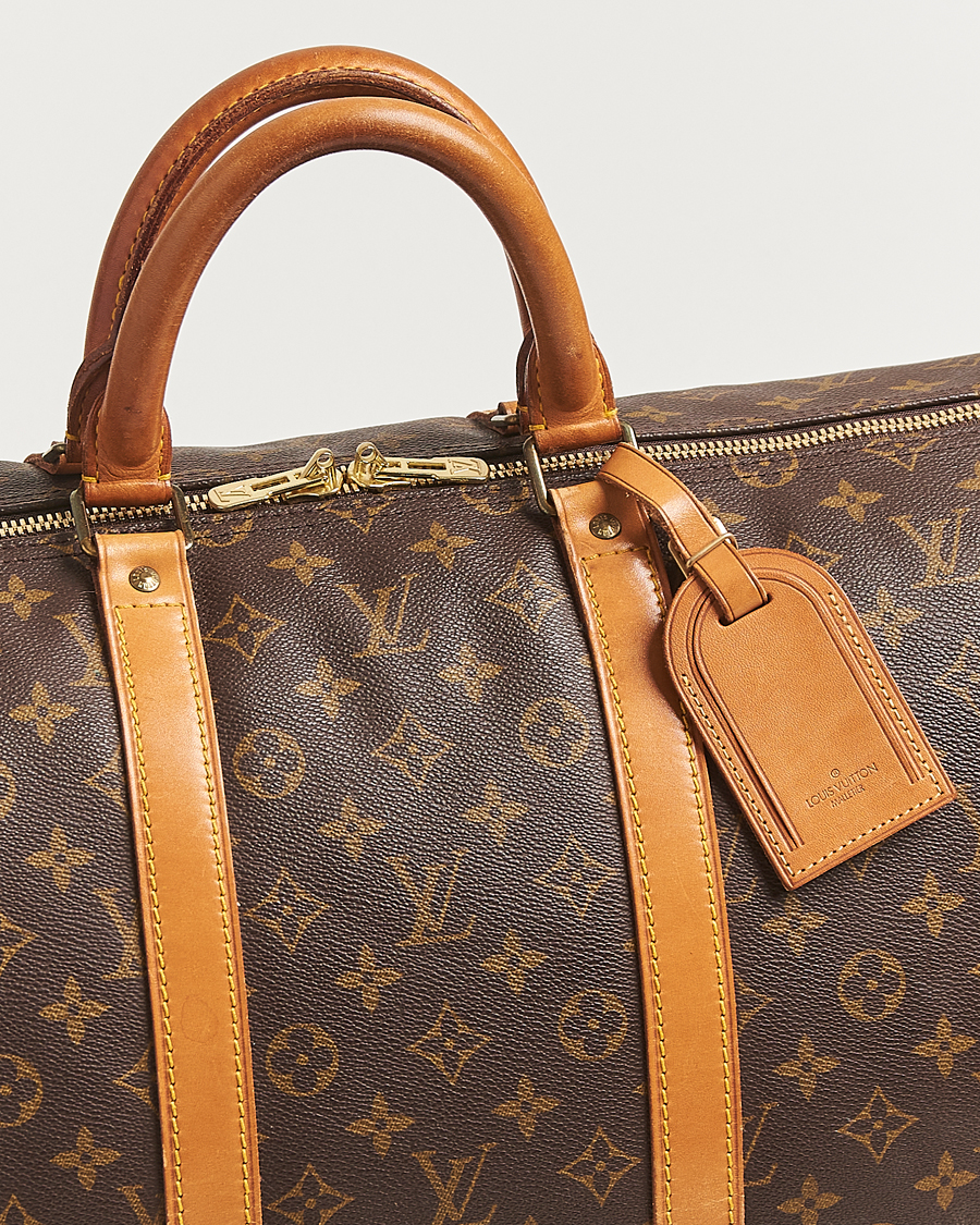Uomini | Louis Vuitton Pre-Owned Keepall Bandoulière 55 Monogram | Louis Vuitton Pre-Owned | Keepall Bandoulière 55 Monogram
