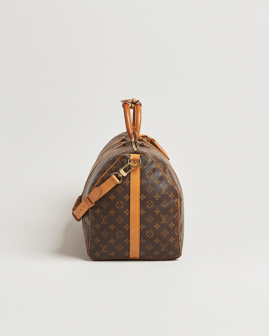 Uomini | Louis Vuitton Pre-Owned Keepall Bandoulière 55 Monogram | Louis Vuitton Pre-Owned | Keepall Bandoulière 55 Monogram