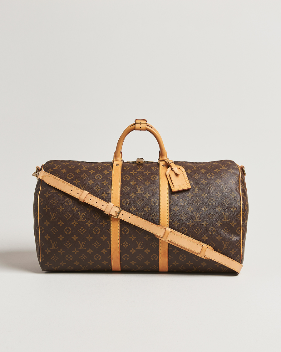 Uomini | Louis Vuitton Pre-Owned Keepall Bandoulière 55 Monogram | Louis Vuitton Pre-Owned | Keepall Bandoulière 55 Monogram