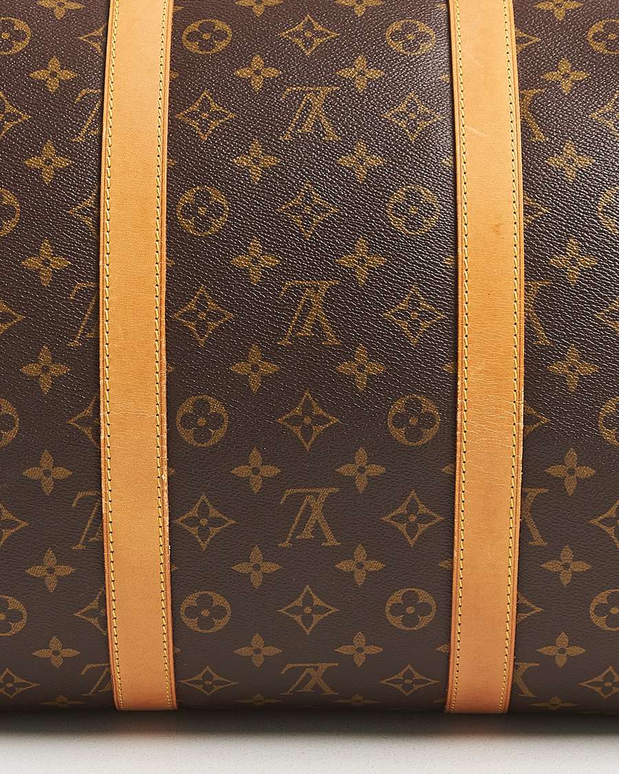 Uomini | Louis Vuitton Pre-Owned Keepall Bandoulière 55 Monogram | Louis Vuitton Pre-Owned | Keepall Bandoulière 55 Monogram
