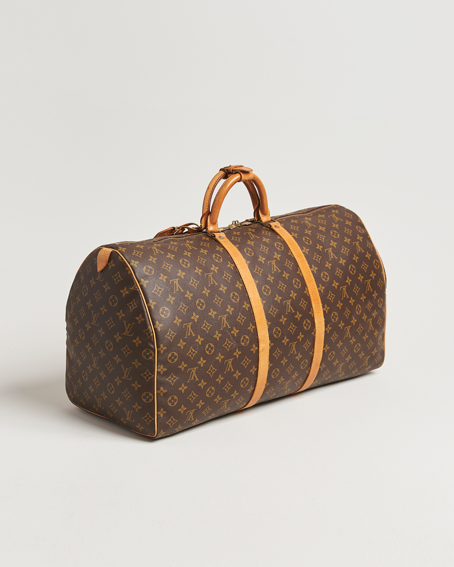 Uomini | Louis Vuitton Pre-Owned Keepall Bandoulière 60 Monogram | Louis Vuitton Pre-Owned | Keepall Bandoulière 60 Monogram