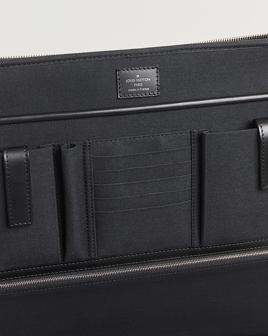 Uomini | Louis Vuitton Pre-Owned Steve Briefcase Damier Graphite | Louis Vuitton Pre-Owned | Steve Briefcase Damier Graphite