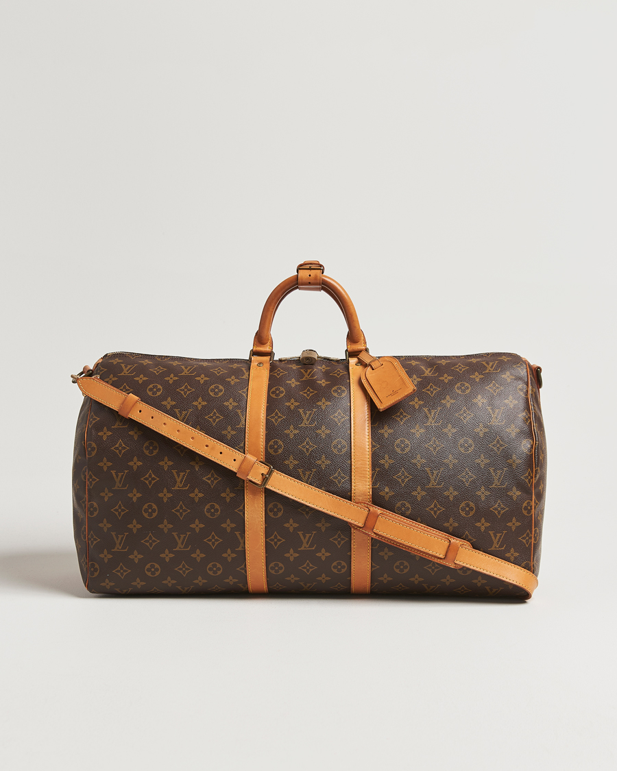 Uomini | Louis Vuitton Pre-Owned Keepall Bandoulière 55 Monogram | Louis Vuitton Pre-Owned | Keepall Bandoulière 55 Monogram
