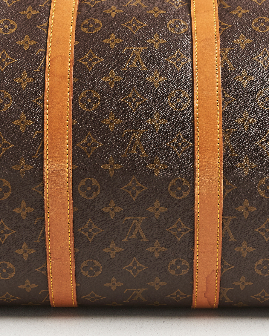 Uomini | Louis Vuitton Pre-Owned Keepall Bandoulière 55 Monogram | Louis Vuitton Pre-Owned | Keepall Bandoulière 55 Monogram