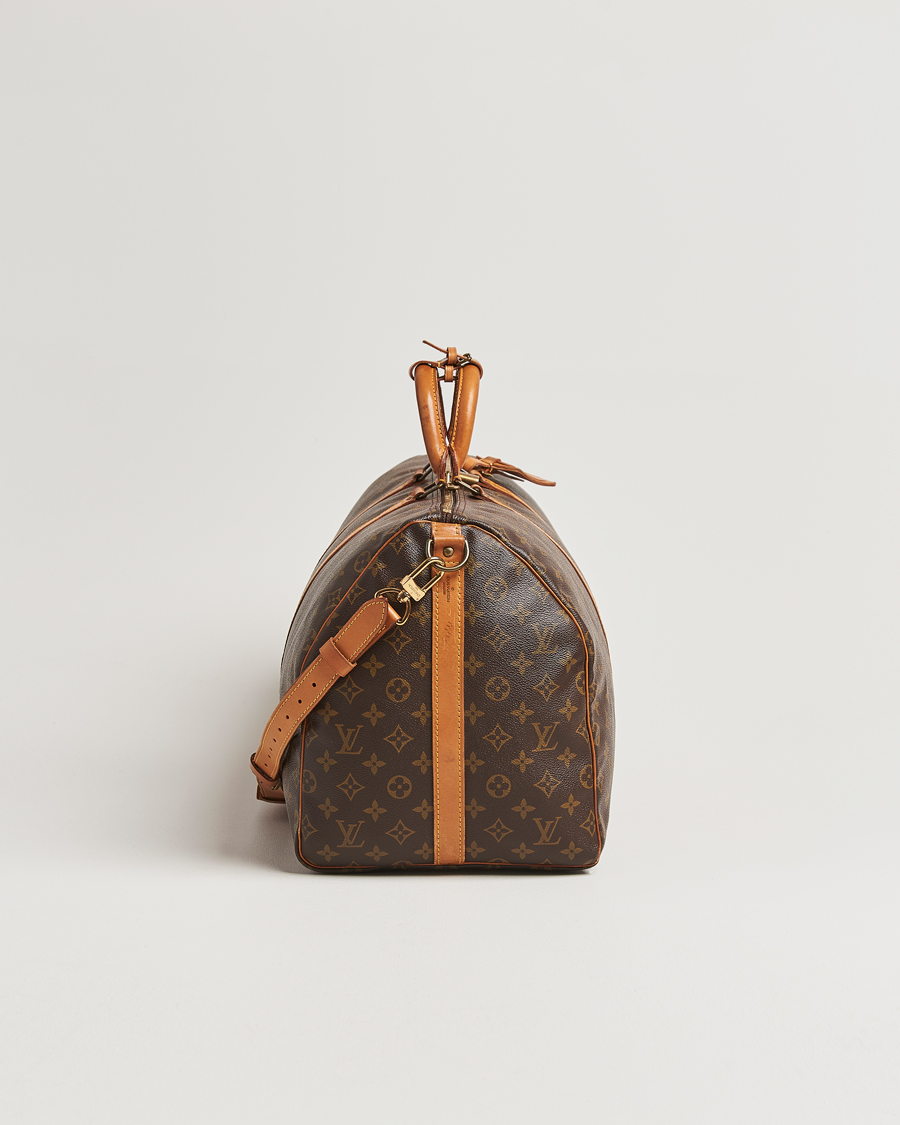 Uomini | Louis Vuitton Pre-Owned Keepall Bandoulière 55 Monogram | Louis Vuitton Pre-Owned | Keepall Bandoulière 55 Monogram