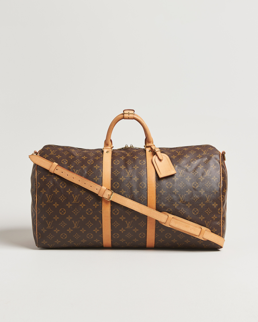 Uomini | Louis Vuitton Pre-Owned Keepall Bandoulière 55 Monogram | Louis Vuitton Pre-Owned | Keepall Bandoulière 55 Monogram