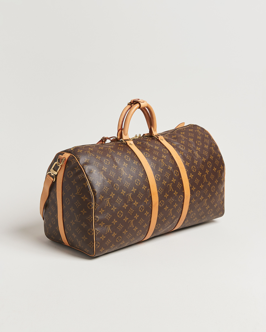 Uomini | Louis Vuitton Pre-Owned Keepall Bandoulière 55 Monogram | Louis Vuitton Pre-Owned | Keepall Bandoulière 55 Monogram