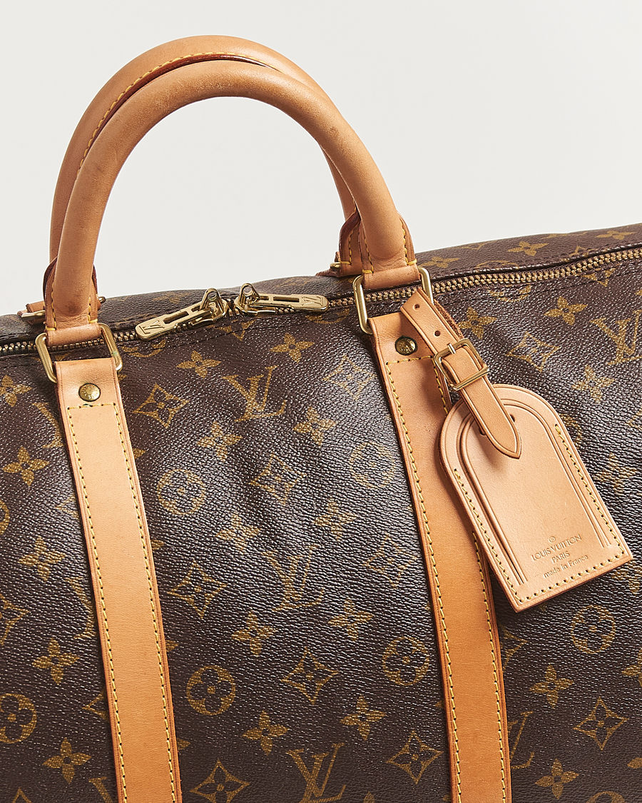 Uomini | Louis Vuitton Pre-Owned Keepall Bandoulière 55 Monogram | Louis Vuitton Pre-Owned | Keepall Bandoulière 55 Monogram