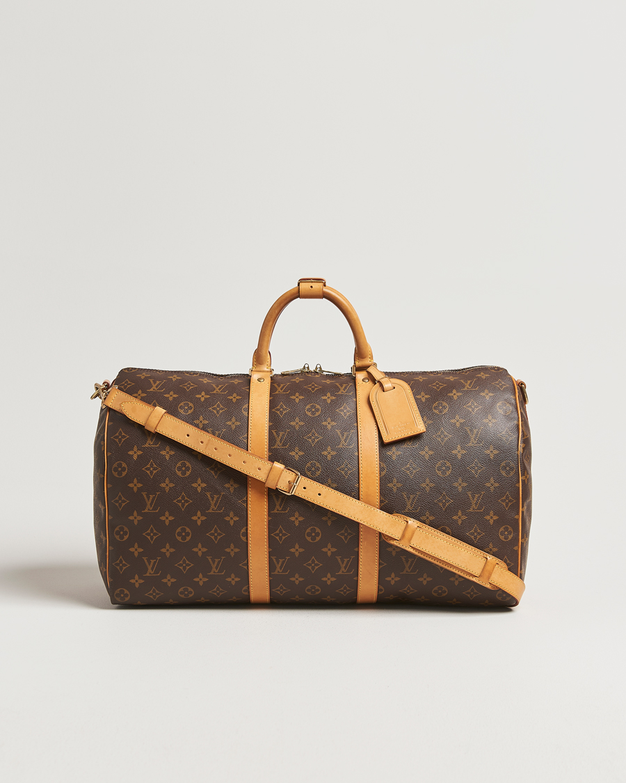 Uomini | Louis Vuitton Pre-Owned Keepall Bandoulière 50 Monogram | Louis Vuitton Pre-Owned | Keepall Bandoulière 50 Monogram