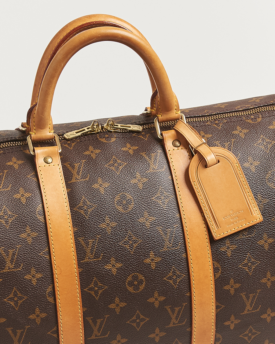 Uomini | Louis Vuitton Pre-Owned Keepall Bandoulière 50 Monogram | Louis Vuitton Pre-Owned | Keepall Bandoulière 50 Monogram