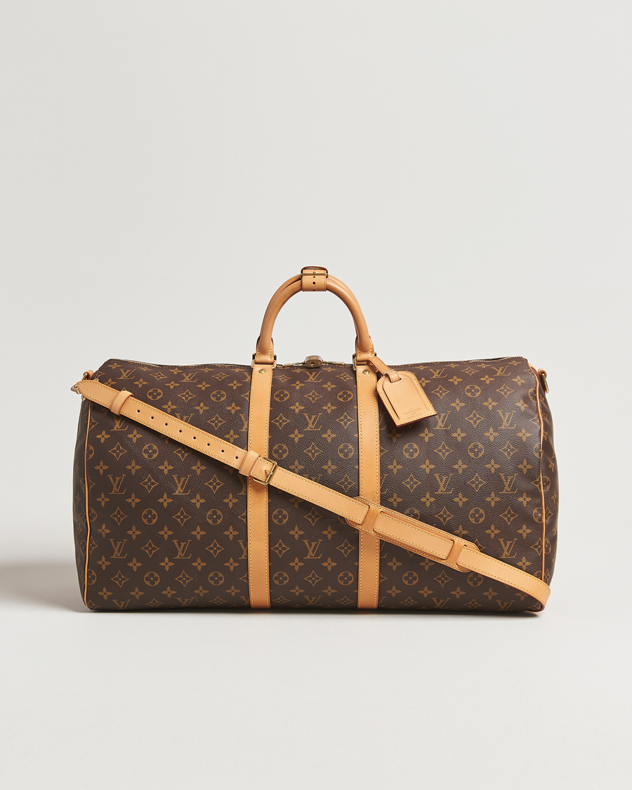 Uomini | Louis Vuitton Pre-Owned Keepall Bandoulière 55 Monogram | Louis Vuitton Pre-Owned | Keepall Bandoulière 55 Monogram