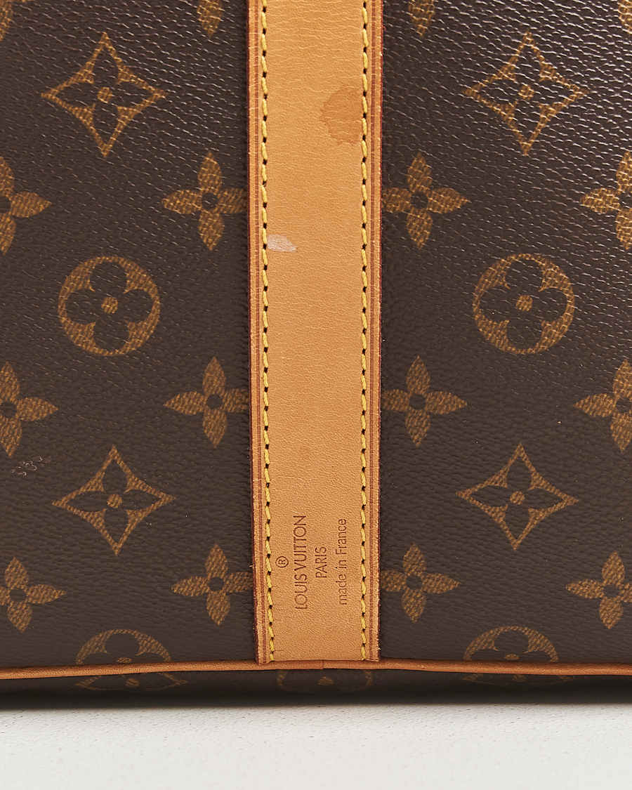 Uomini | Louis Vuitton Pre-Owned Keepall Bandoulière 55 Monogram | Louis Vuitton Pre-Owned | Keepall Bandoulière 55 Monogram