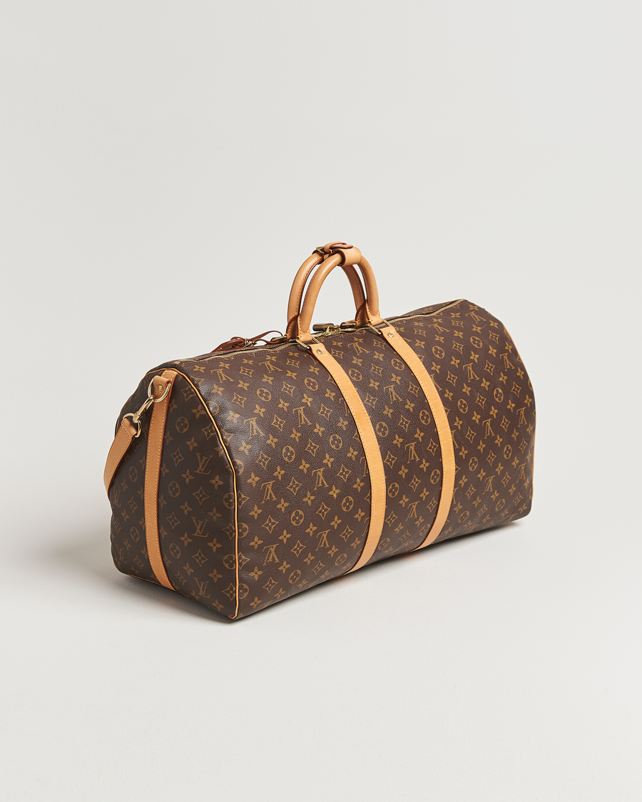 Uomini | Louis Vuitton Pre-Owned Keepall Bandoulière 55 Monogram | Louis Vuitton Pre-Owned | Keepall Bandoulière 55 Monogram