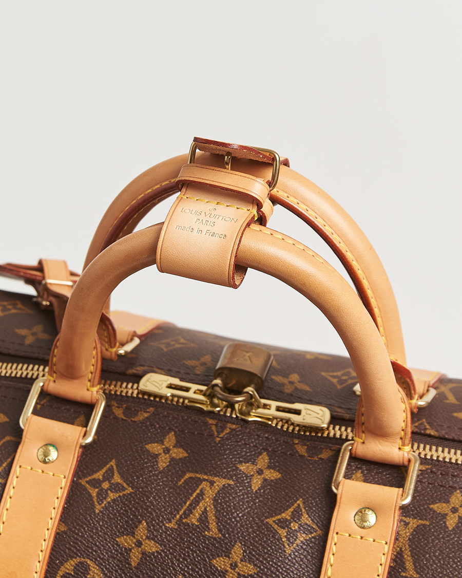 Uomini | Louis Vuitton Pre-Owned Keepall Bandoulière 55 Monogram | Louis Vuitton Pre-Owned | Keepall Bandoulière 55 Monogram