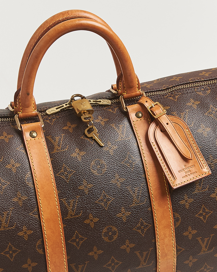 Uomini | Louis Vuitton Pre-Owned Keepall Bandoulière 50 Monogram | Louis Vuitton Pre-Owned | Keepall Bandoulière 50 Monogram