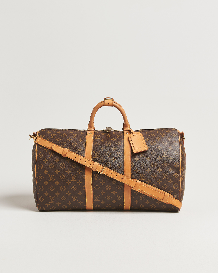 Uomini | Louis Vuitton Pre-Owned Keepall Bandoulière 50 Monogram | Louis Vuitton Pre-Owned | Keepall Bandoulière 50 Monogram