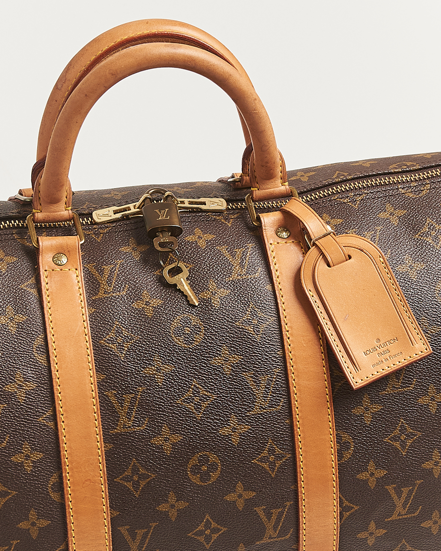 Uomini | Louis Vuitton Pre-Owned Keepall Bandoulière 50 Monogram | Louis Vuitton Pre-Owned | Keepall Bandoulière 50 Monogram