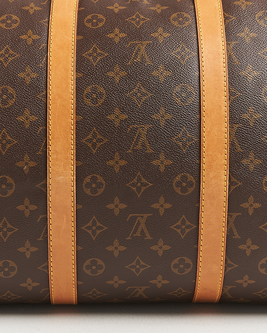 Uomini | Louis Vuitton Pre-Owned Keepall Bandoulière 55 Monogram | Louis Vuitton Pre-Owned | Keepall Bandoulière 55 Monogram