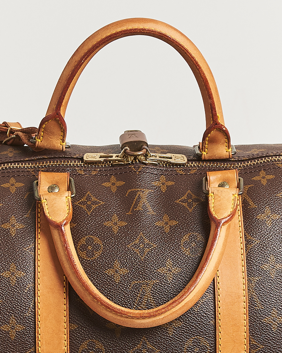 Uomini | Louis Vuitton Pre-Owned Keepall Bandoulière 55 Monogram | Louis Vuitton Pre-Owned | Keepall Bandoulière 55 Monogram
